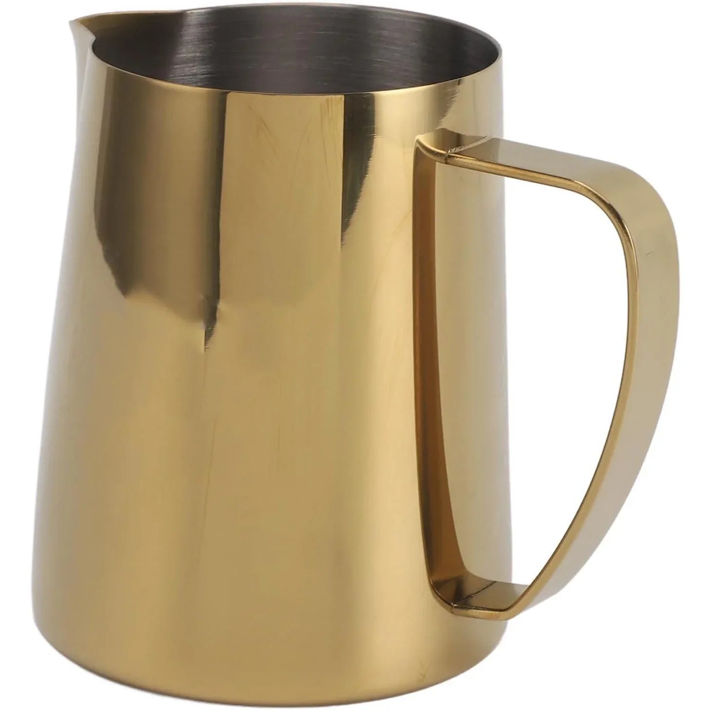 Coffee Milk Cup Easy Control Multipurpose Frothing Pitcher Golden 600ml - Gomix Brands Outlet
